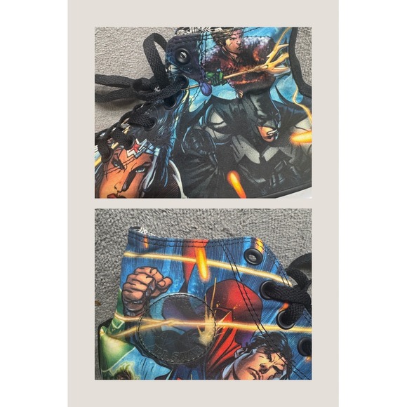 DC Comics Justice League x Converse‎ All Star High Top Men's 8 Women's 10